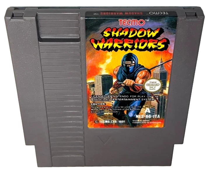 Shadow Warriors Nintendo NES PAL *Cartridge Only* - Image 2 of 3