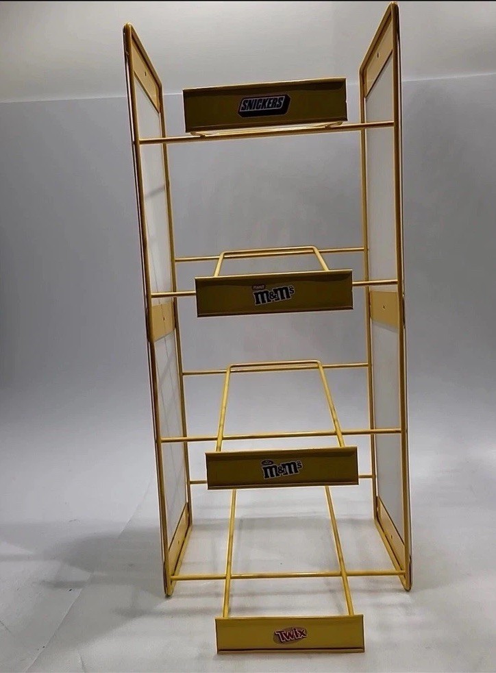 M&M Mars & Wrigley 4 Tier Share Size Rack 2.0 Store Countertop