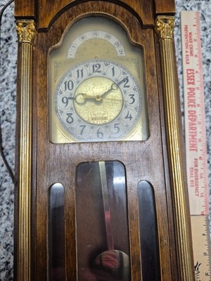 Vintage United Clock Corp Pendulum Electric Clock Model 444 | eBay