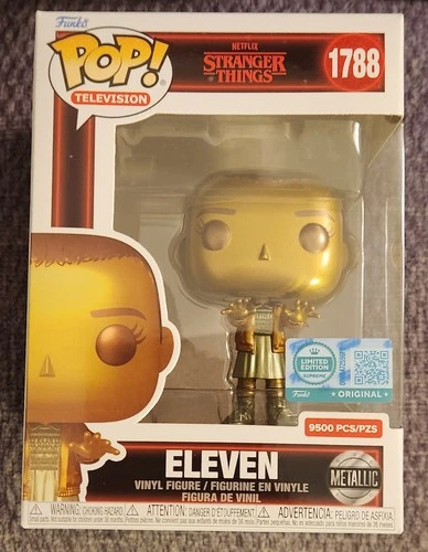 Funko Pop Stranger Things Eleven #1788 Target Exclusive LE 1/9500 W/ Protector