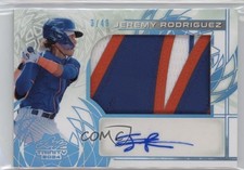 2024 Leaf Trinity Patch Platinum /49 Jeremy Rodriguez #PA-JR1 Patch Auto 13u1