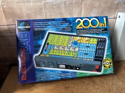 Maxitronix Electronic Project Lab 200 in 1 MX-907 Fun Kit mit Handbuch