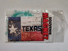 New NOS Texas Flag Magnet Made In The USA 