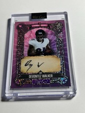 2024 Wild Card Devontez Walker 1/3 Auto Pink
