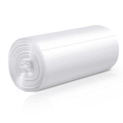 Bolsa de basura de 2 galones sin solapas ni lazos, 44 x 45 cm, 3 g/unidad