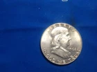 1962-D Franklin Half Dollar (blue)