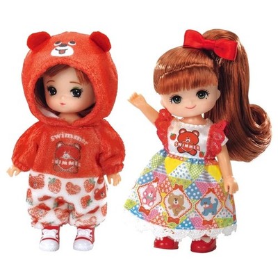 TAKARA TOMY LICCA-CHAN SWIMMER MIKI AND MAKI LA09979