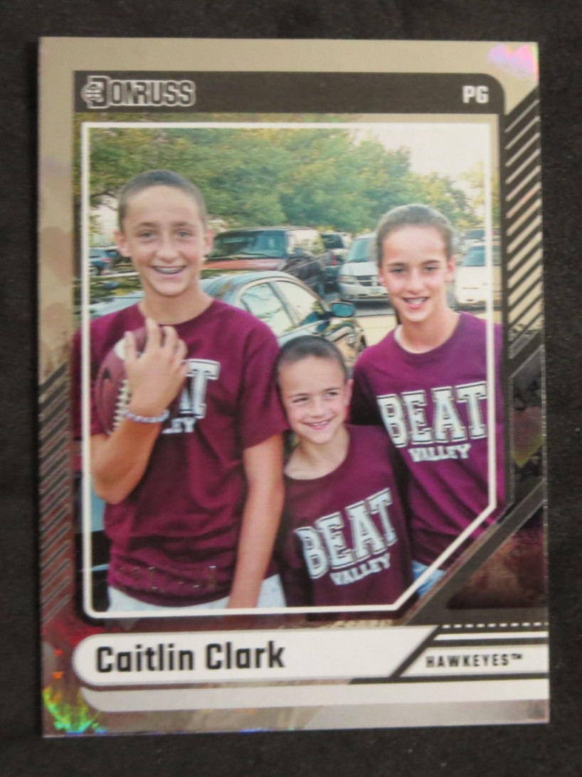 2024 Panini Caitlin Clark Collection Floating Hearts #'d 181/199 #16 WNBA