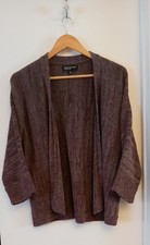 Jones New York Women's Sweater Cardigan Brown XL