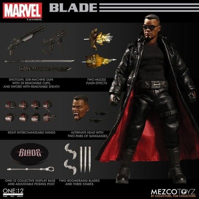 Mezco Toys One: 12 Collective: Marvel Blade Action Figure for sale