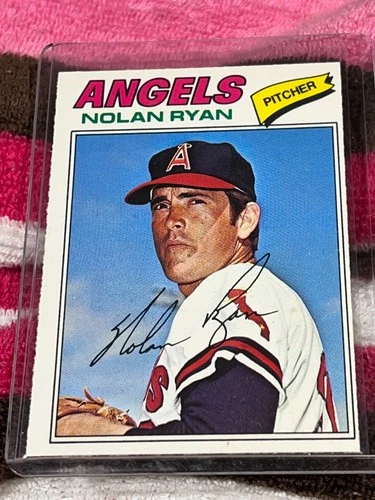 1977 O-PEE-CHEE #65 NOLAN RYAN ANGELS H.O.F. SUPERSTARS NMMT BASEBALL CARD!