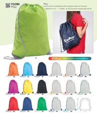 20 ZAINI SACCHE Sportive PERSONALIZZABILI x Calcio Volley Basket Danza Atletica