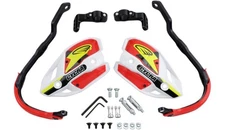 Cycra 1CYC-7408-32X Ultra Probend CRM Wrap Around Handguards - White/Red Whit...