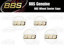 Bbs Wheel Center Caps 56mm Genuine Emblem Platinum Silver P5624182 Set Of 4pcs