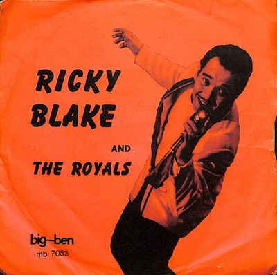 Ricky Blake And The Royals I want To Love You 45 Giri Rock MINT Cover VG+
