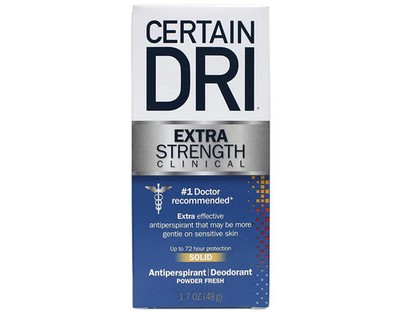 Certain Dri Antitranspirant fest für übermäßiges Schwitzen - 1,7 Oz.