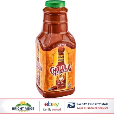 Chipotle Hot Sauce 64 Fl Oz, Perfect for Spicy Wings and Mexican Cuisine