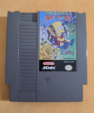 Acclaim The Simpsons: Bart vs. the World Nintendo NES Game NTSC-U/C