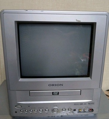Orion CRT DVD Combo Model Tv Dvd092,No Dvd No Remote,TV Fine.