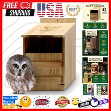 Owl House - Cedar Wood - Already Assembled - Prebuilt Barn Owl Nesting Box - ...