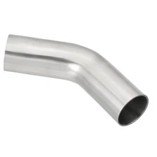 45 Degree Bend Elbow 1 1/4 Inch OD Steel Exhaust Pipe Air Intake Tube