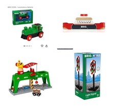BRIO World - Treno super completo e come nuovo (composto di 22 parti) 