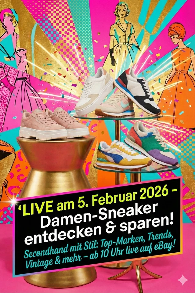 Sneaker-Special LIVE! 05.02. – Dein Style auf eBay