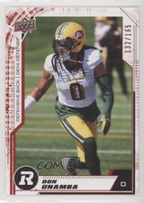 2020 Upper Deck CFL Red 132/165 Don Unamba #147 y0i