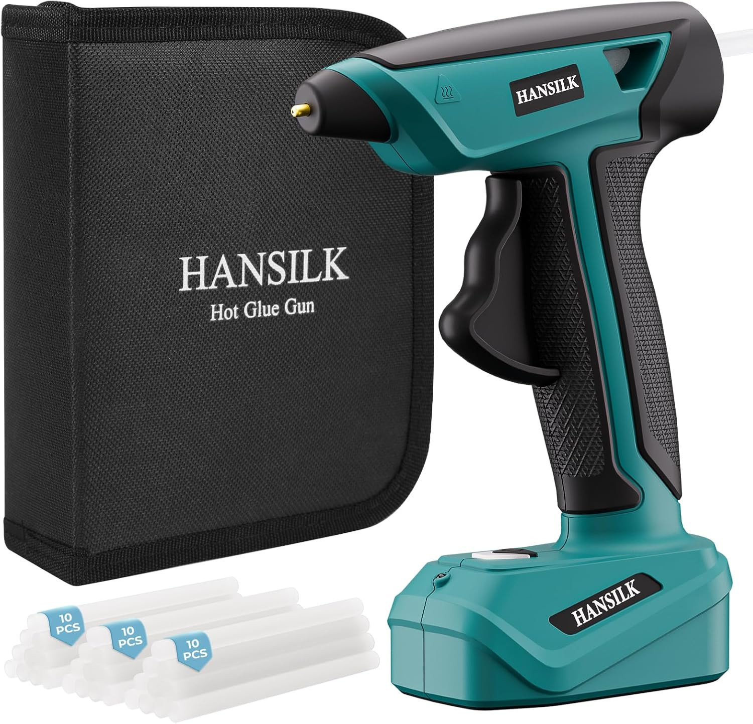 Pistola per Colla a Caldo Con Batteria Da 2000 Mah – Pistola per Colla a Caldo S