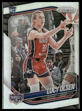 2025 Panini Prizm WNBA #104 Lucy Olsen Silver Prizms (i20596)