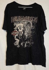 Harley-Davidson Museum Men's Medium Black T-shirt