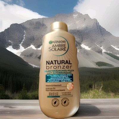 Garnier Selbstbräunungsmilch, Ambre Solaire Natural Bronzer Milch, 1 x 200 ml
