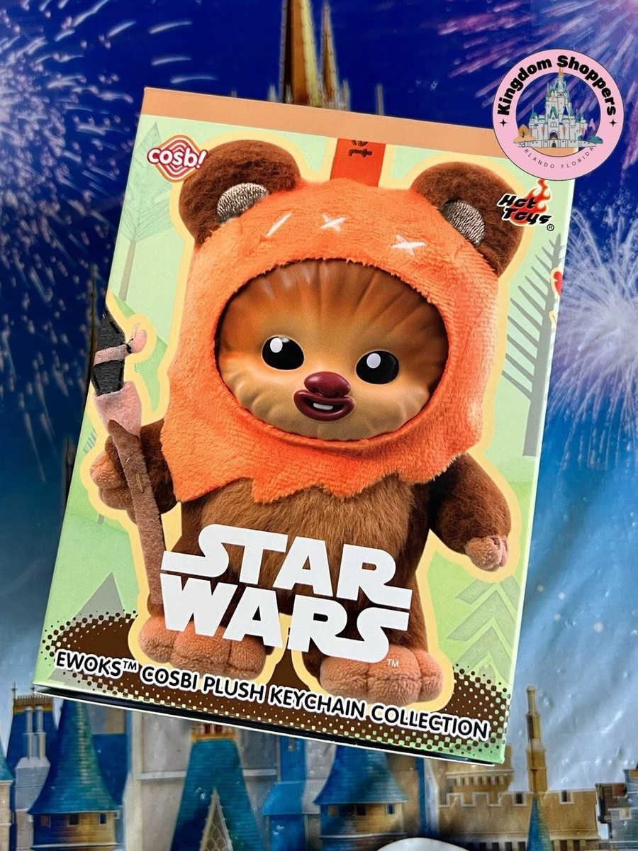 Disney Cosbi Star Wars Ewok Plush Keychain Mystery Box New Sealed
