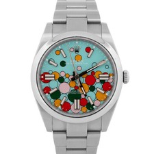 2023 PAPERS Rolex Oyster Perpetual CELEBRATION Steel 41mm 124300 Watch BOX