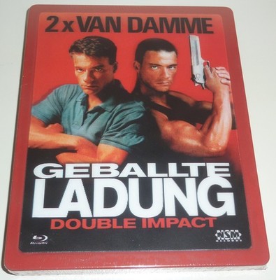 GEBALLTE LADUNG BLU-RAY FUTUREPAK (STEELBOOK) NEU & OVP LENTICULAR DOUBLE IMPACT