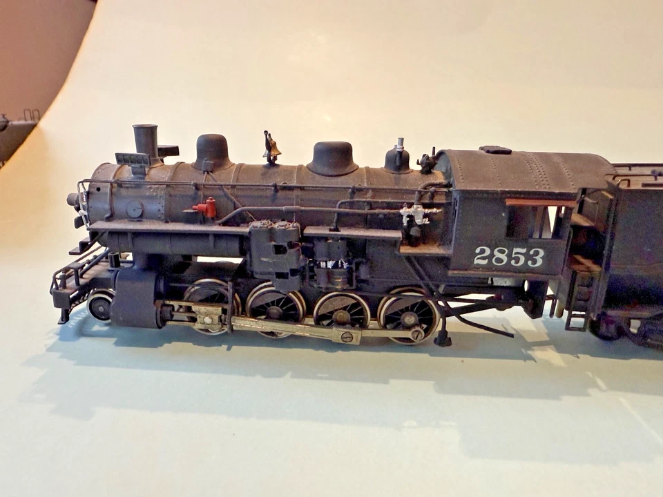 HO SOUTHERN PACIFIC "CONSOLIDATION CLASS C-10 2-8-0 LOCOMOTIVE W/ TENDER - Image 3 of 4