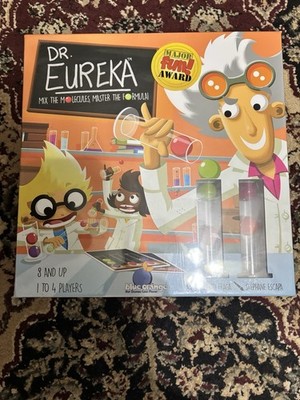 DR. EUREKA Educational Science Board Game -Mix The Molecules Brand New Sealed