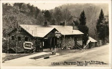 Gatlinburg, Tennessee TN Bohanans Craft Shop Cabins Original Vintage RPPC