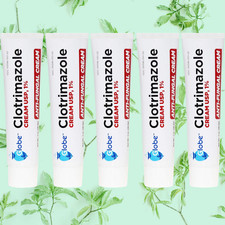 5 Pack Anti-Fungal Cream Cure Athletes Foot,Jock Itch,Compare to Lotrimin AF 1 