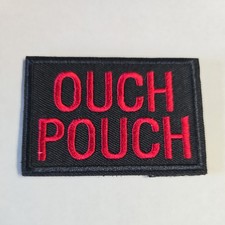 Ouch Pouch Funny Hook Loop Morale Patch 2x3