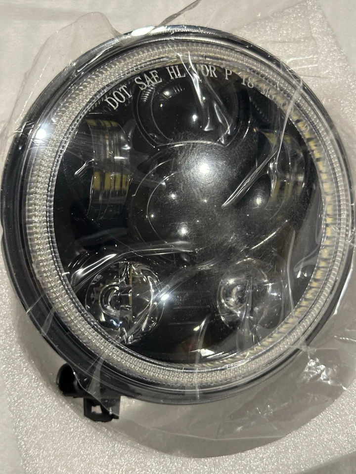 Advanblack 5-3/4” LED Headlight For Harley ST Fairings - Image 2 of 4