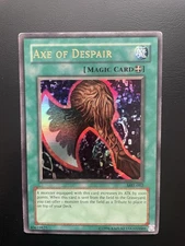 Yugioh Axe Of Despair MRL-002 Ultra Rare Unlimited Edition HP
