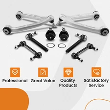 8pcs Front Suspension Control Arm Ball Joint Sway Bar Link Tie Rod for Hummer H3