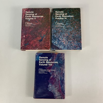 Remote Sensing Of Earth Resources F. Shahrokhi Vol V VI & VIIIDedicated Signed