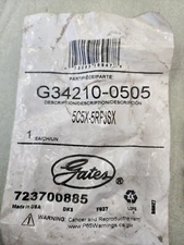 Gates G34210-0505 Hydraulic Fitting 5C5X-5RFJSX NOS