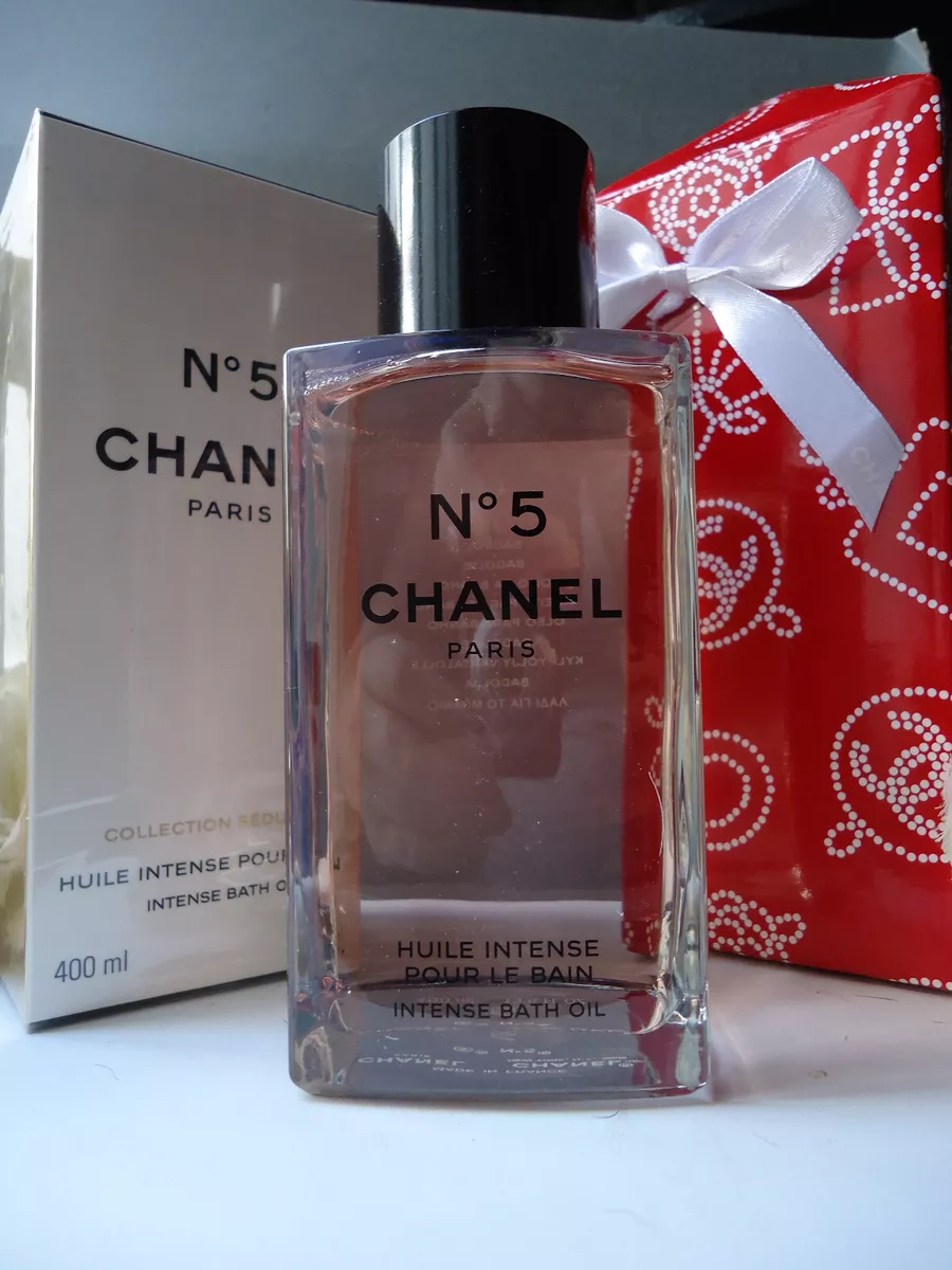 CHANEL No5 Intense Bath Oil 400ml HUGE Beyond Rare Ltd Edition New in  Luxury Box