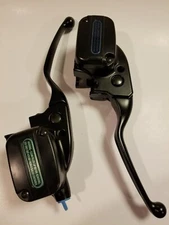 Harley Davidson Set Front Master Cylinder Brake and Clutch + screw And Washers 