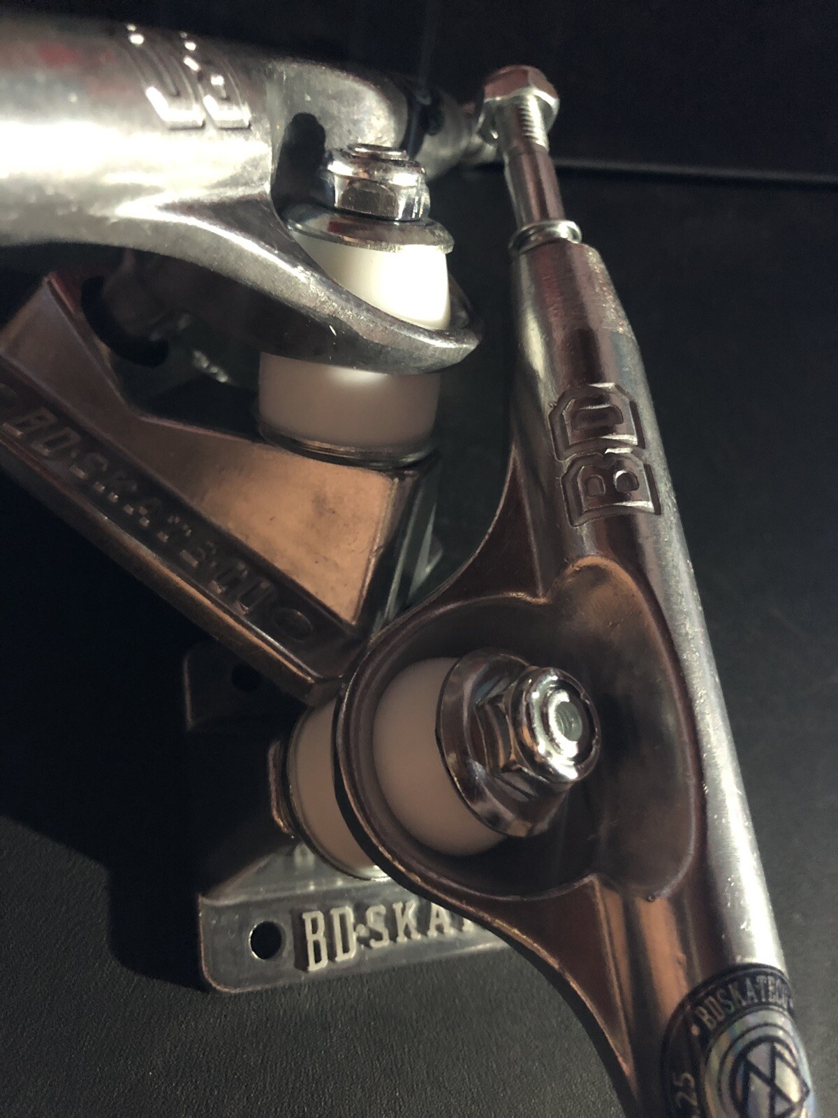 BD Skateboard Pro Trucks Set Polished Hollow Light 5.25 (Size 7.75 - 8.25)