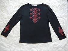 Traditional T-shirts Ukrainian embroidered sorochka blouse vyshyvanka embroidery