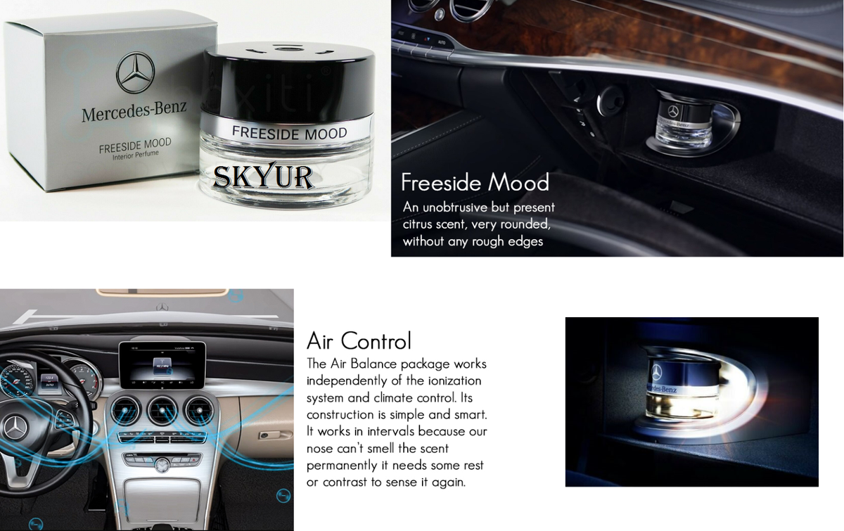 Mercedes Benz Interior Cabin Fragrance Perfume Scent Freeside Mood